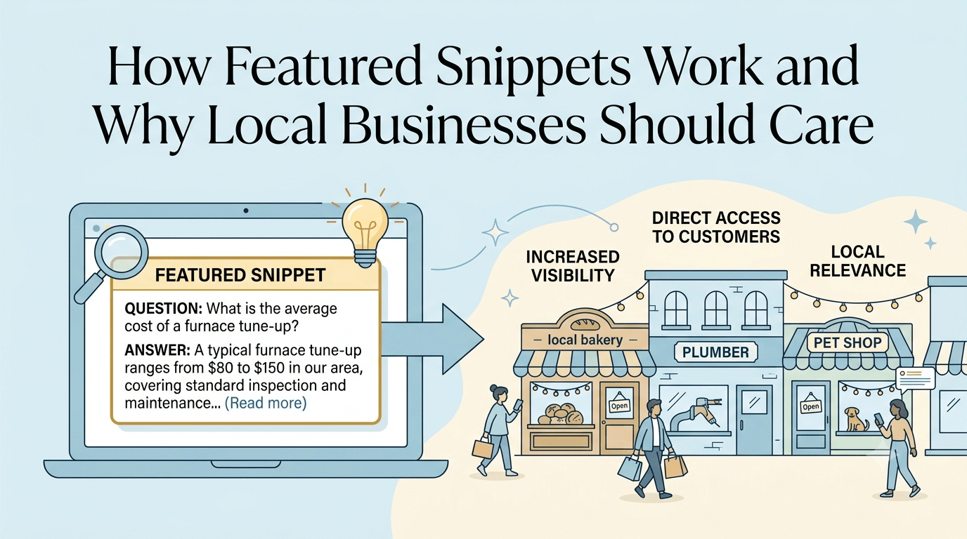 How Featured Snippets Work and Why Local Businesses Should Care